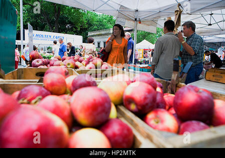 Union Square. farmers`market,New York City, USA Stock Photo